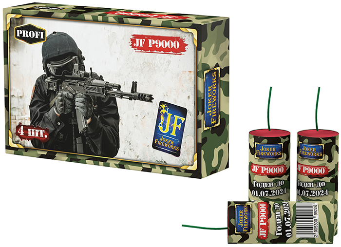 Петарда Пиратка жесть (4 шт) JF P9000